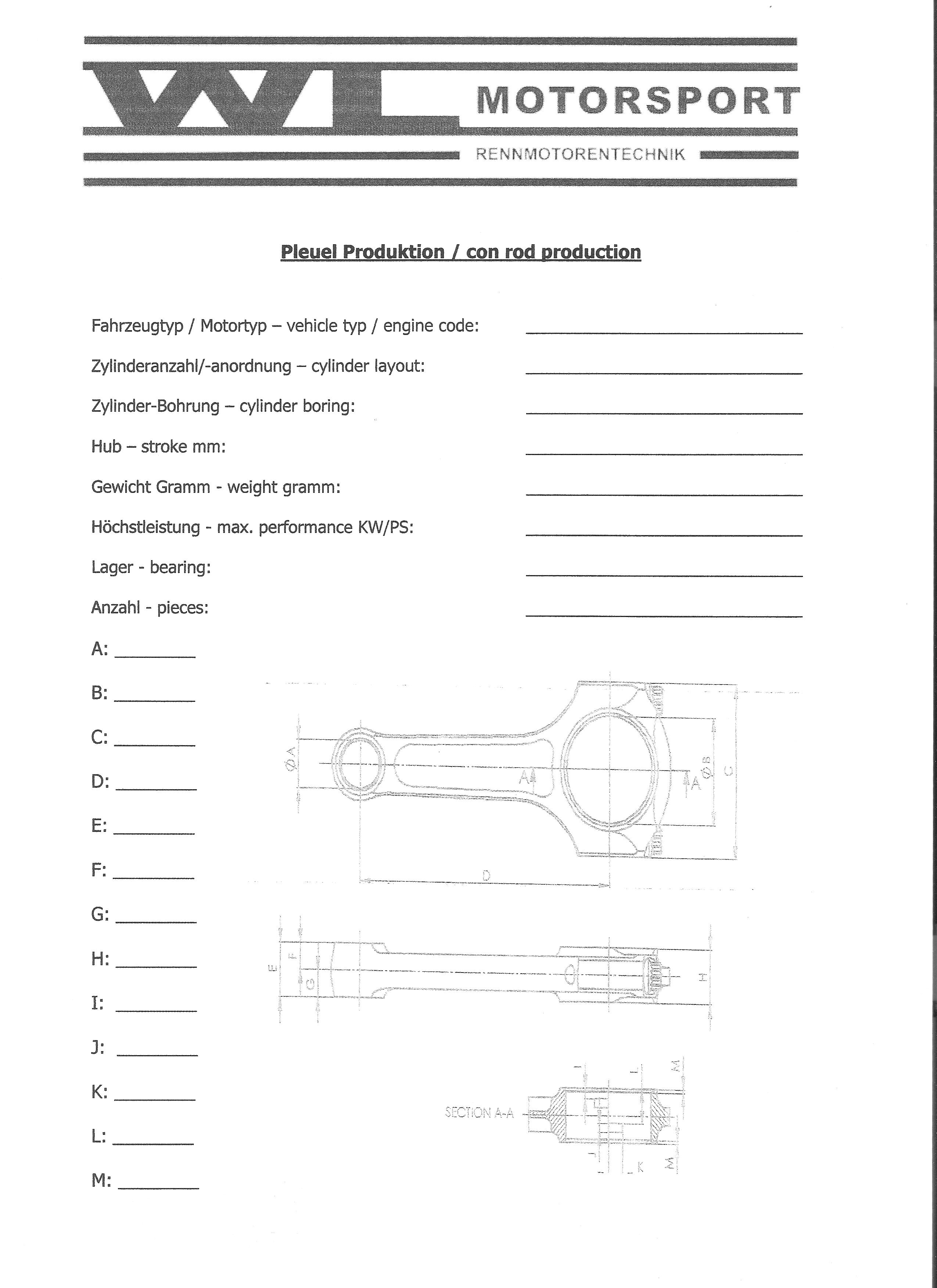 Pleuel Herstellung con rods production